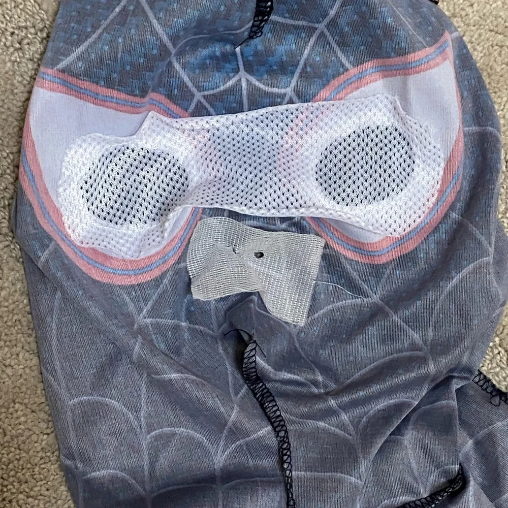 3/$29 - NEW Spider-Man Into The Spiderverse Cloth Mask, Youth, Rubies Costume Co